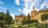 Alberta Legislature Building Edmonton Alberta Canada...