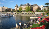 Empress Hotel in Victoria.